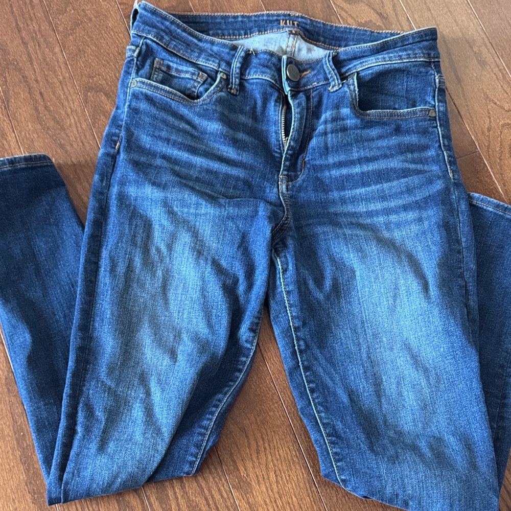Kut from the Kloth Women's Dark Blue Skinny Jeans
